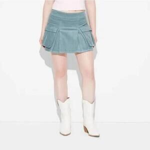 249 Wild Fable Corduroy Mini Skirt
